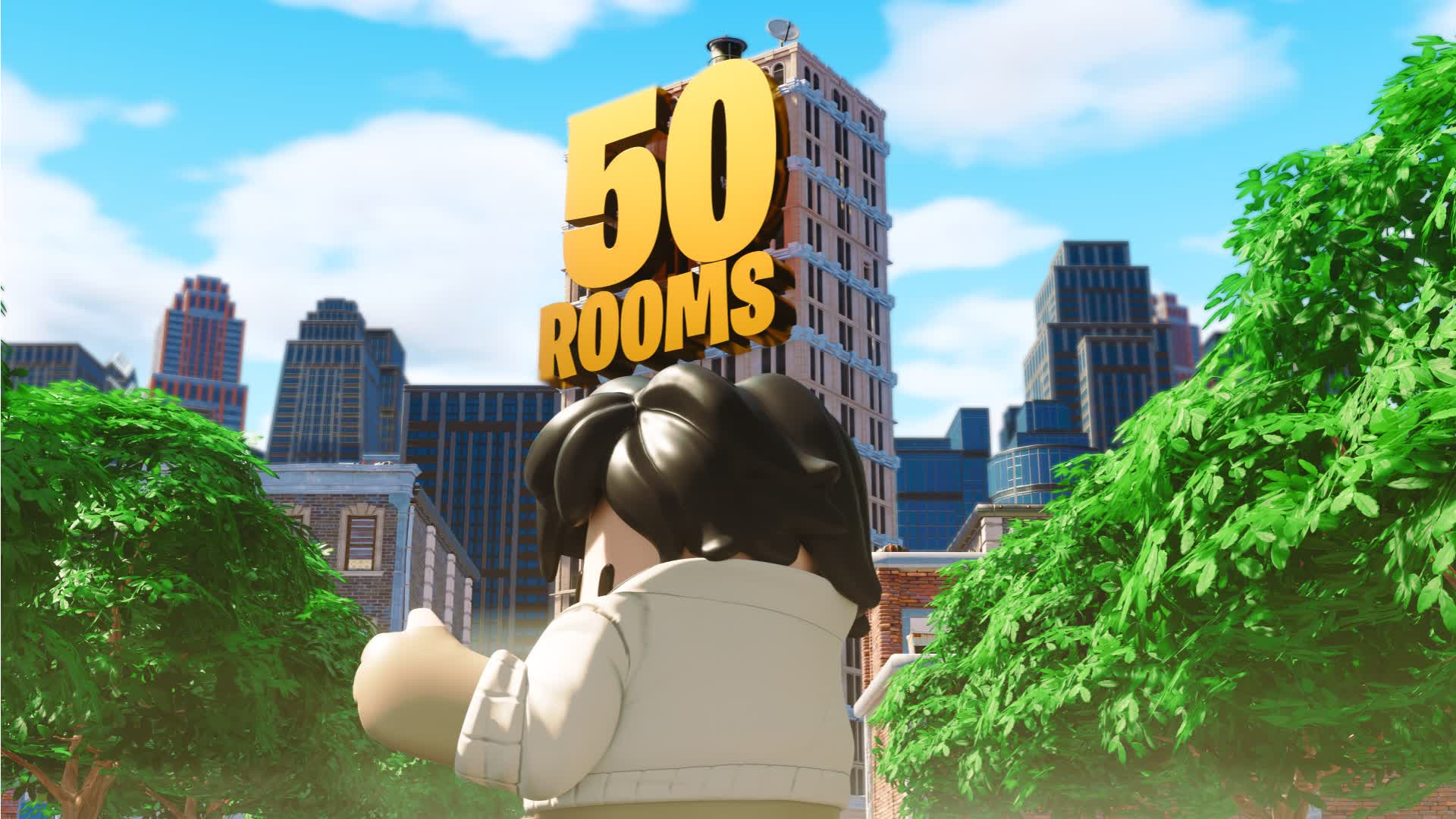 50 Rooms - Fall Guys Escape — Fortnite Creative map