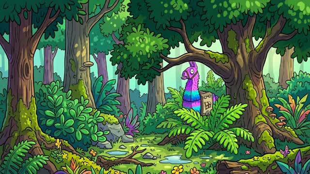 🍃A NATUREZA NO FORTNITE🌳 — Fortnite Creative map cover art