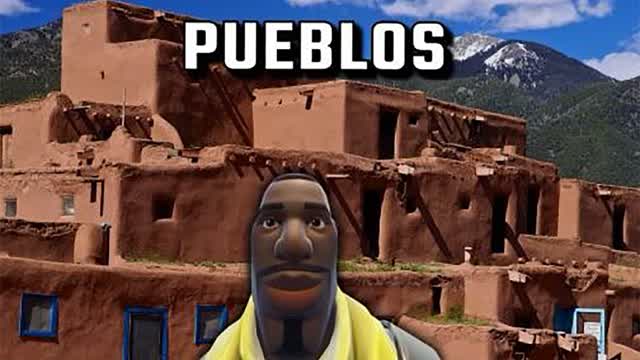 PUEBLO ZONE WARS — Fortnite Creative map cover art