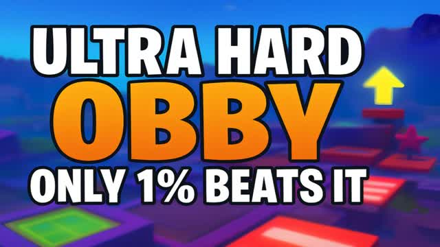 SUPER HARD OBBY — Fortnite Creative map cover art
