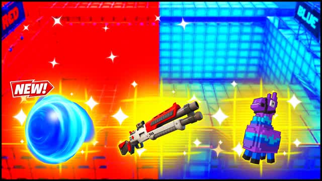 RED VS BLUE CRISP ORBIT 🔴🔵 — Fortnite Creative map cover art
