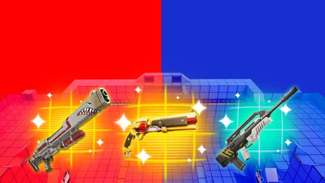 INSANE RVB RED VS BLUE🔴🔵 — Fortnite Creative map