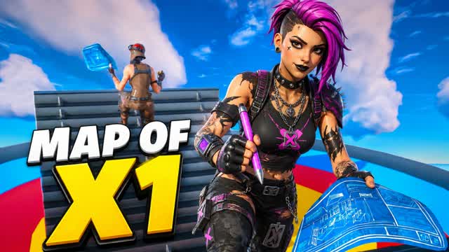 MAP OF X1 — Fortnite Creative map cover art