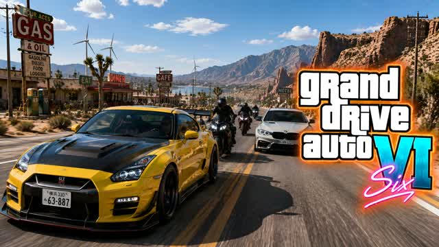 🌴GDA VI 🌴 GRND DRIVE AVTO VI — Fortnite Creative map