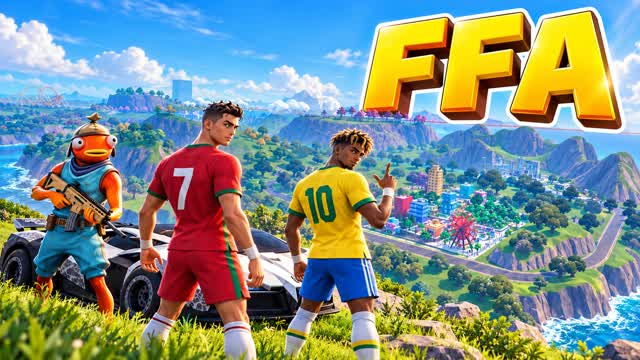 AVENTURA COM ARMAS — Fortnite Creative map cover art