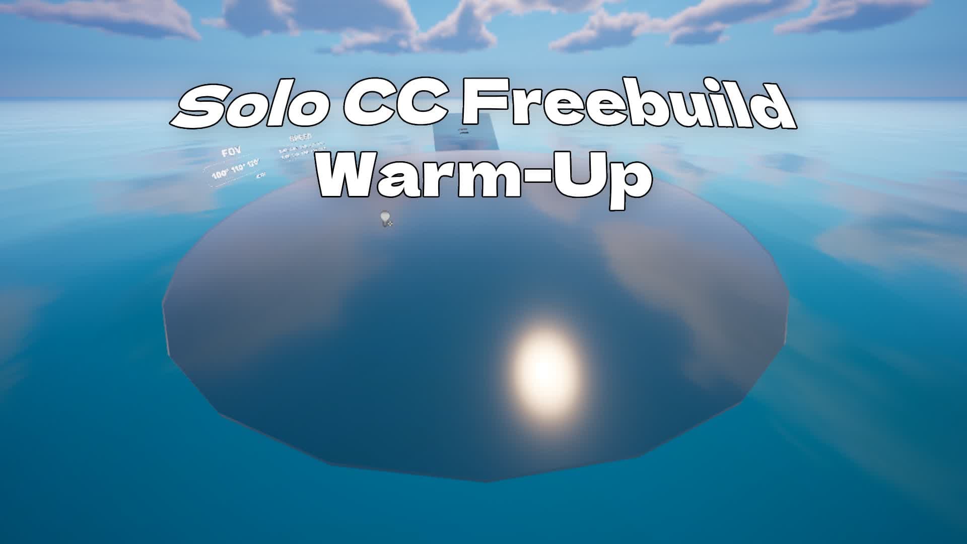 Solo CC Freebuild Warm-Up — Fortnite Creative map