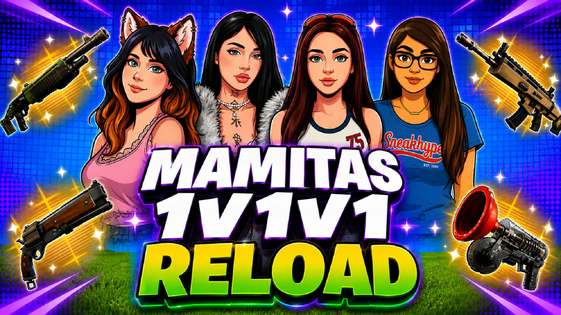 1V1V1 RELOAD! 1x1 2c2 3c3 3567 4067 0670 — Fortnite Creative map