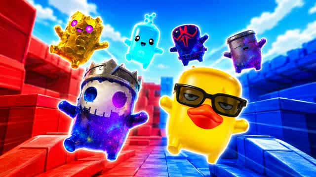 RED VS BLUE IRON BATTLE 🔴🔵 — Fortnite Creative map
