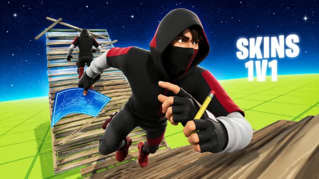 سكنات 1V1 — Fortnite Creative map