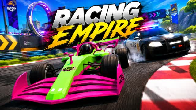 RACING EMPIRE: DRIVE & COLLECT — Fortnite Creative map cover art