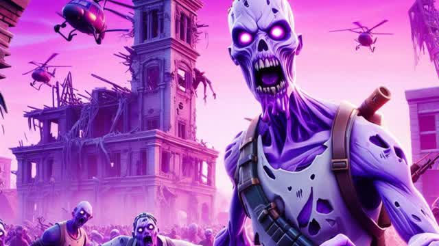zombie apocalypse — Fortnite Creative map cover art