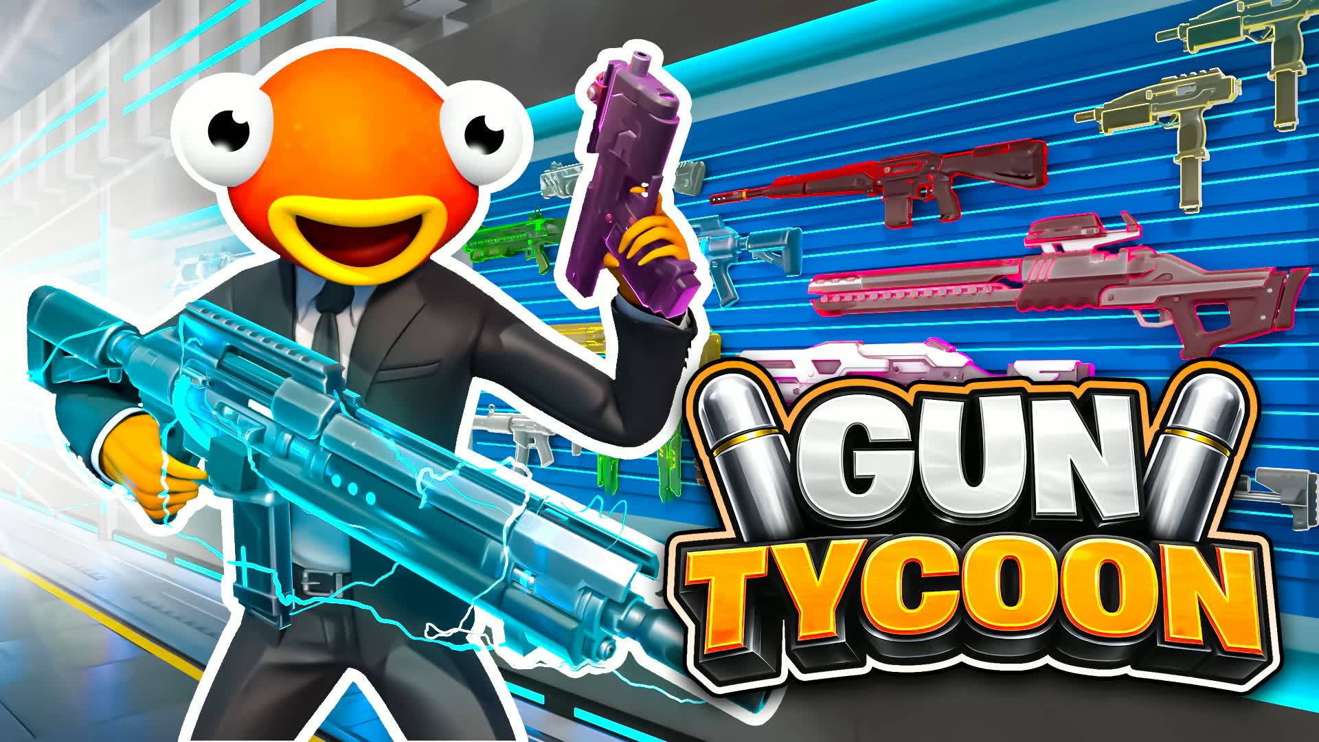 GUN TYCOON — Fortnite Creative map
