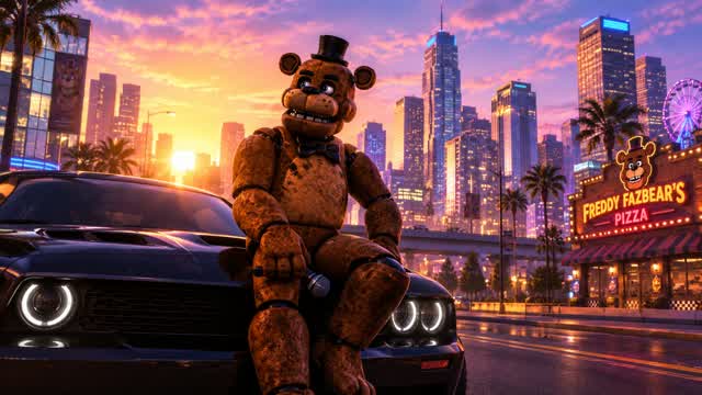 fnaf city🏙️ — Fortnite Creative map cover art