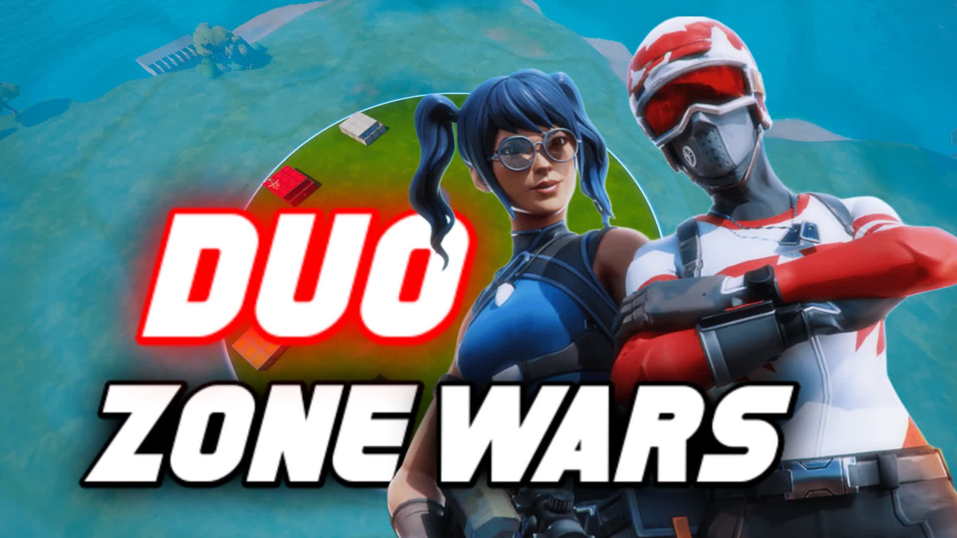 ZONE WARS (DUO) — Fortnite Creative map