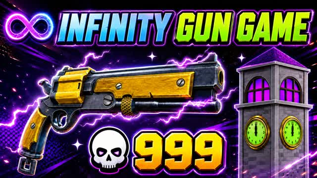 ♾️INFINITY GUN GAME 🎯 KRR — Fortnite Creative map