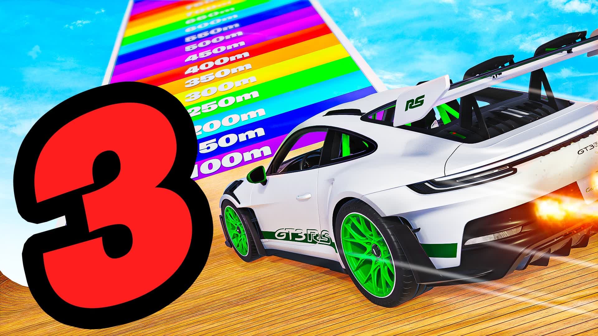 REAL CARS MEGA RAMP 3 — Fortnite Creative map