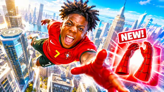 RED VS BLUE 🔴🔵 POWER RUSH @}× — Fortnite Creative map cover art