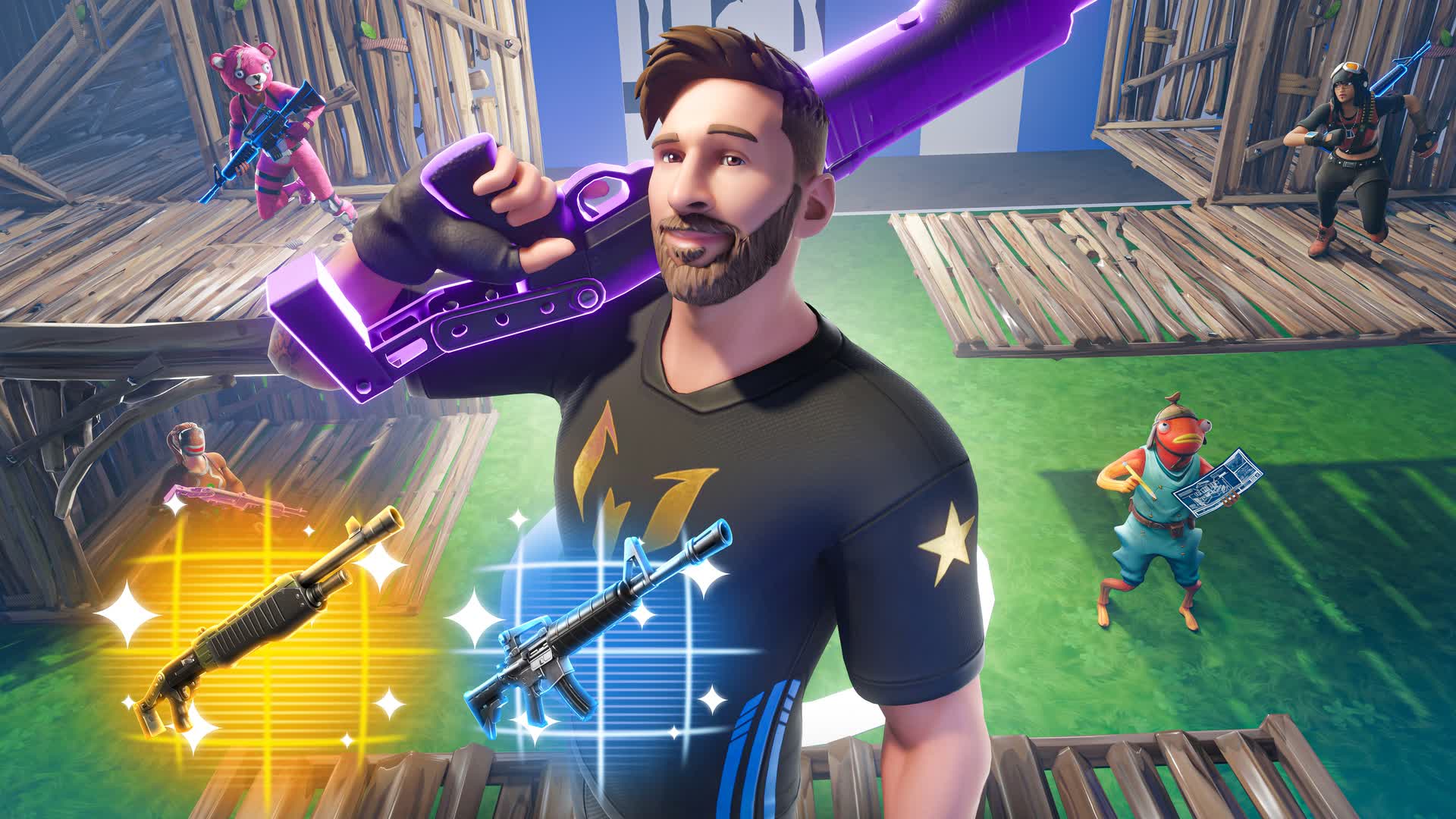 MESSI BOX FIGHT 📦 — Fortnite Creative map