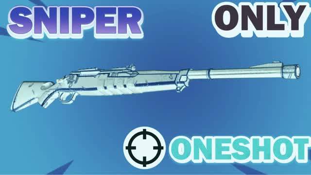 SNIPER ONLY SUPER ONE SHOT — Fortnite Creative map cover art