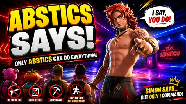 ABSTICS SAYS — Fortnite Creative map