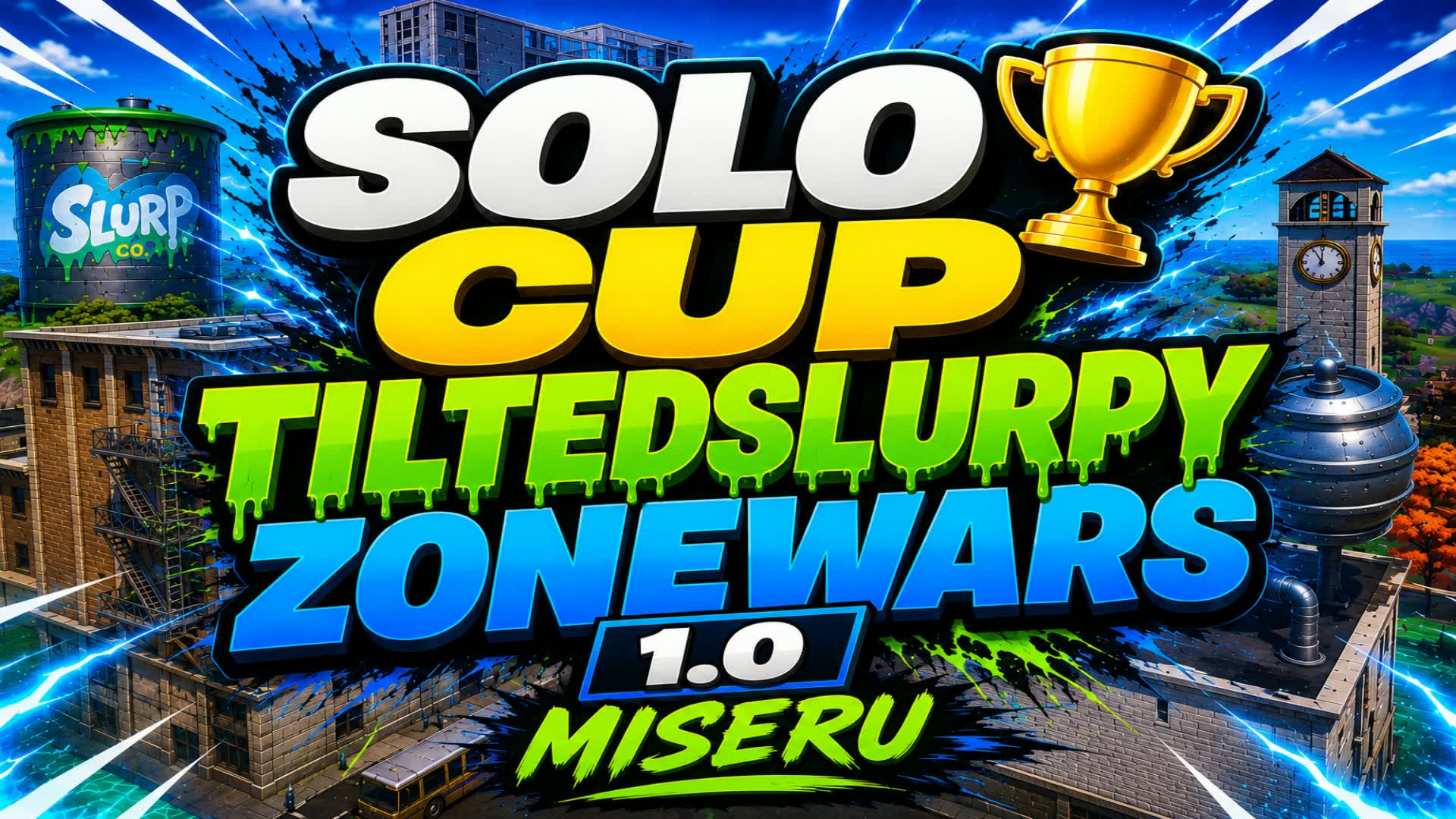 SOLO CUP ZONE WARS TiltetSlurpy [Miseru] — Fortnite Creative map