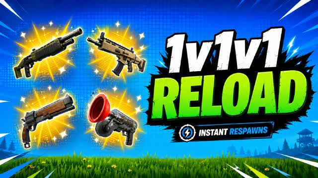 1V1V1 V1 V2 ALL WEAPONS 1V1V1V1 — Fortnite Creative map cover art