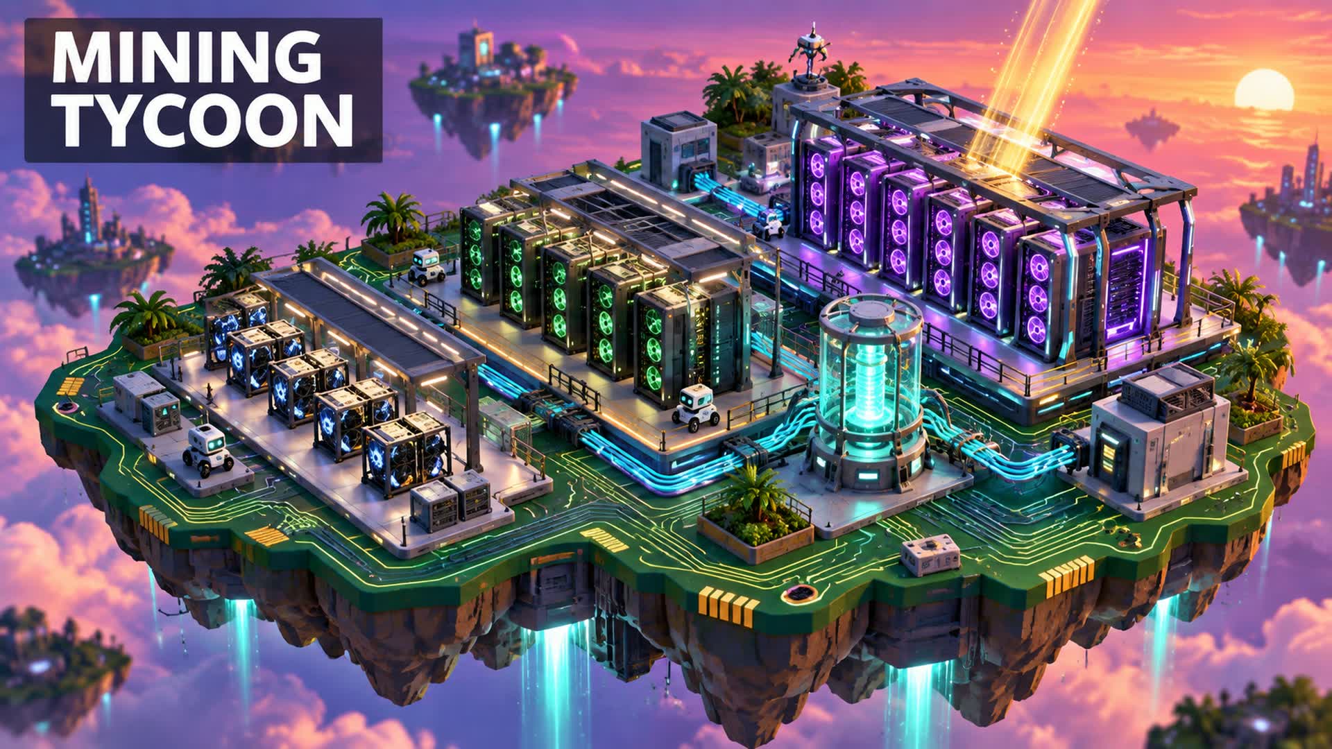⚡ SERVER MINING TYCOON 👑 — Fortnite Creative map