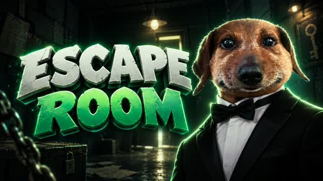 ENDLESS ESCAPE ROOM — Fortnite Creative map cover art