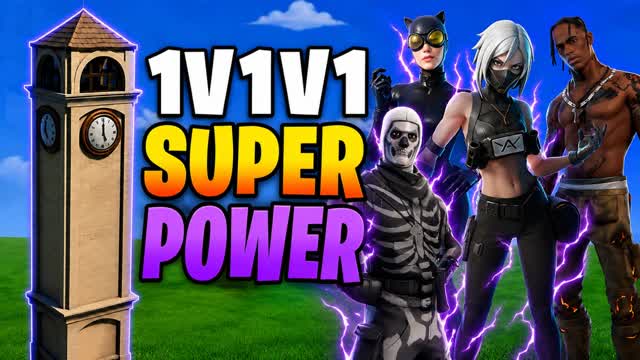 1V1V1 POWER — Fortnite Creative map