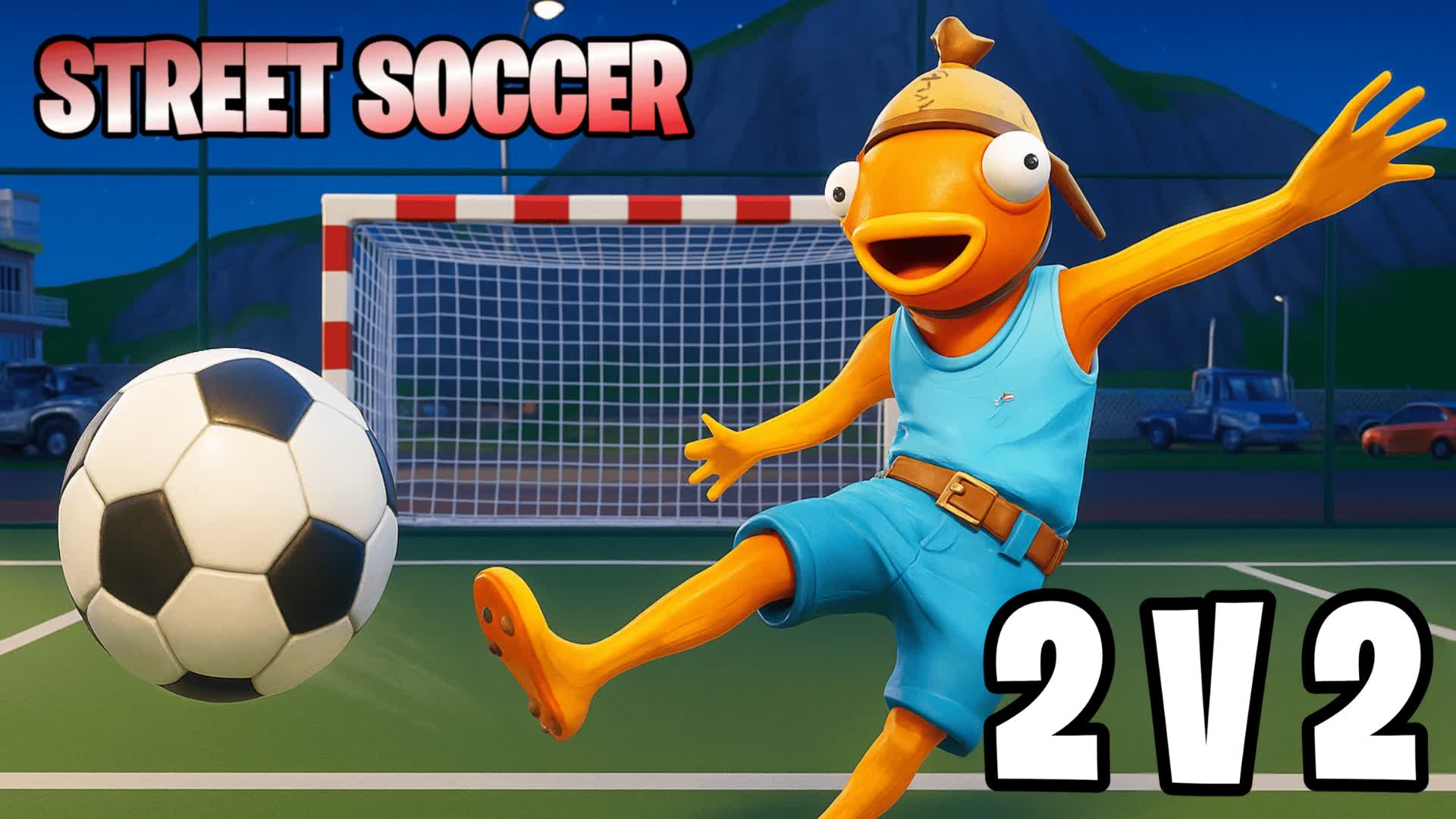 Street Soccer⚽(2v2) — Fortnite Creative map