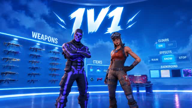 1v1 With Friends — Fortnite Creative map cover art