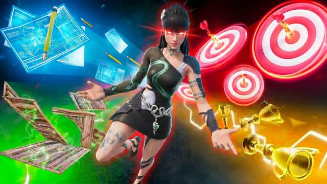 MECHANICS TRAINING V6 [FULL PRACTICE] 🎯 — Fortnite Creative map cover art