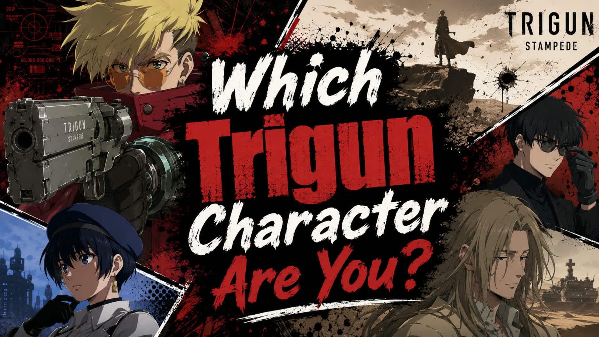 Which Trigun Stampede Character Are You? — Fortnite Creative map