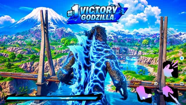 GODZILLA SURVIVAL EXTREME — Fortnite Creative map cover art
