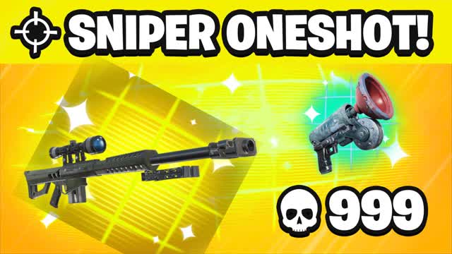 TILTED ONE SHOT SNIPER — Fortnite Creative map