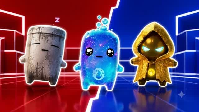 UNC RVB RED VS BLUE RVB UNC AAA — Fortnite Creative map cover art