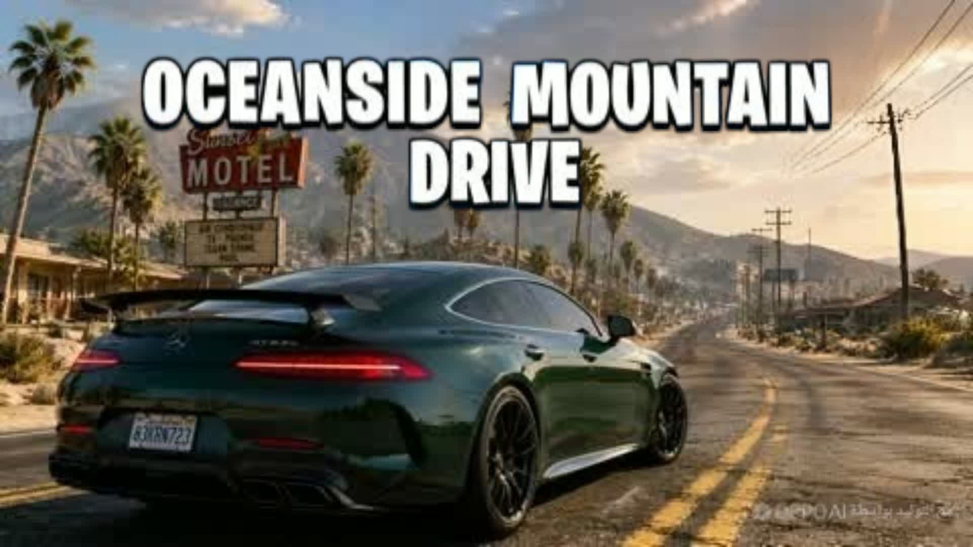 THE MEGA DRIVING RP 🌴🌴🌴 — Fortnite Creative map