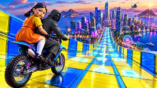 CAR GAME - MEGA STUNTS — Fortnite Creative map cover art