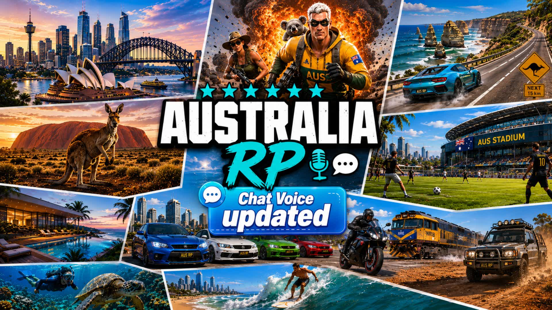 AUSTRALIA RP 🏝 — Fortnite Creative map