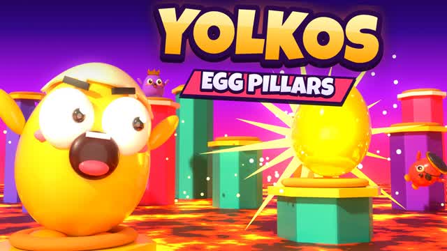 YOLKOS: EGG PILLARS — Fortnite Creative map