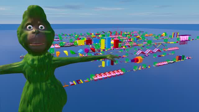 150 LEVEL GRINCH PARKOUR ⭐ — Fortnite Creative map