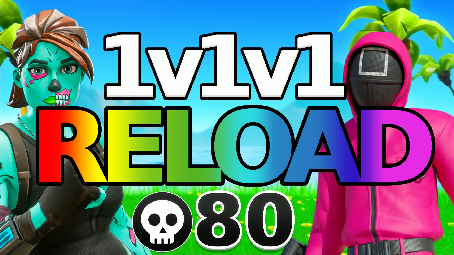 ALL SKINS 1v1v1 Reload 1v1 — Fortnite Creative map