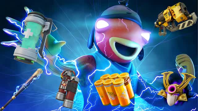 SUPER POWERS - FREE FOR ALL — Fortnite Creative map