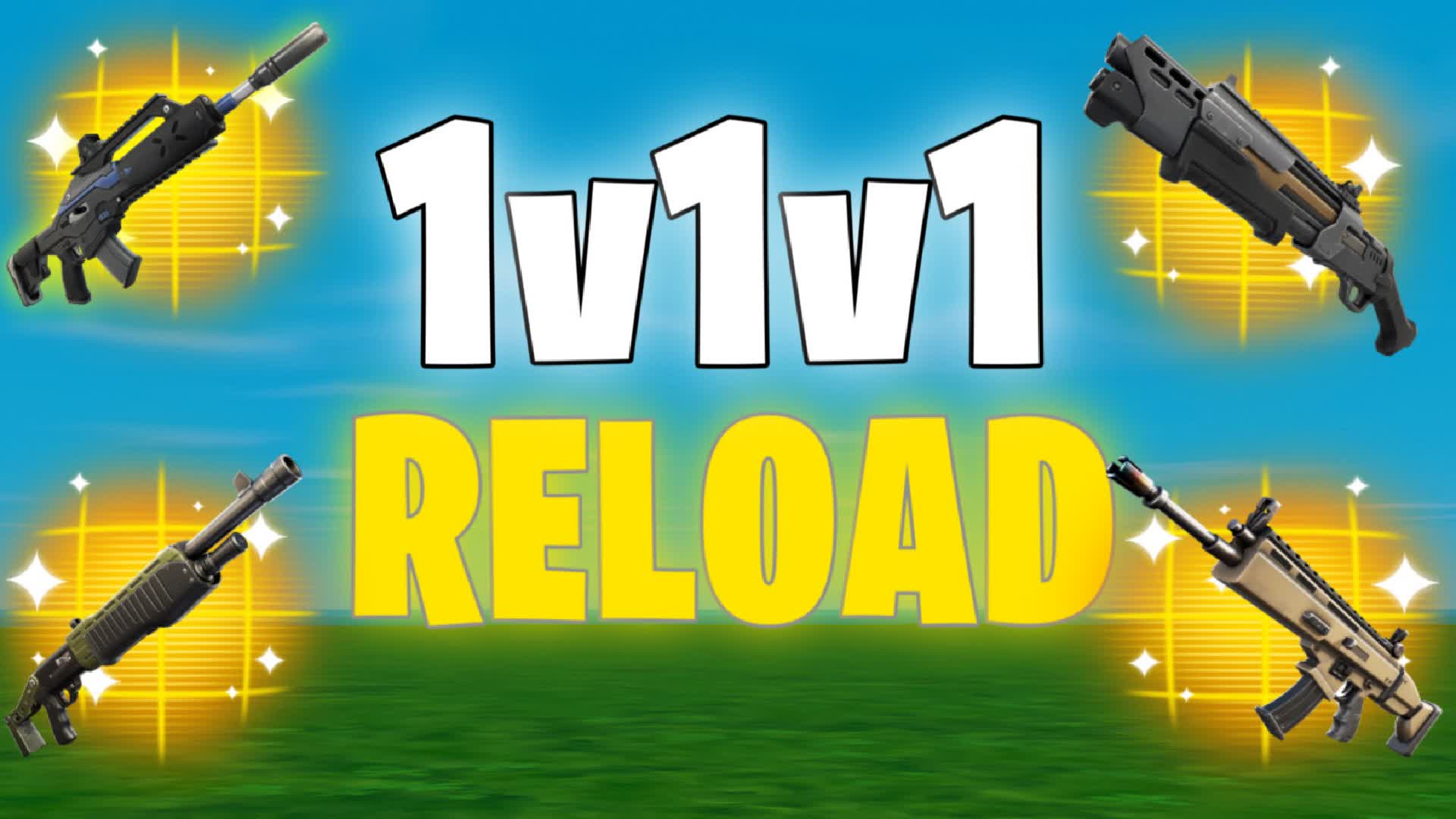 1v1v1 RELOAD ⭐FREE FOR ALL — Fortnite Creative map