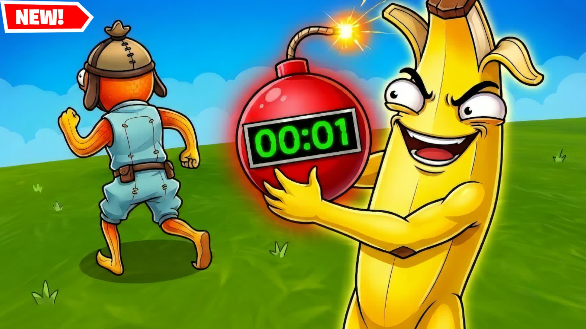 Hot Potato Game 🥔💥 — Fortnite Creative map
