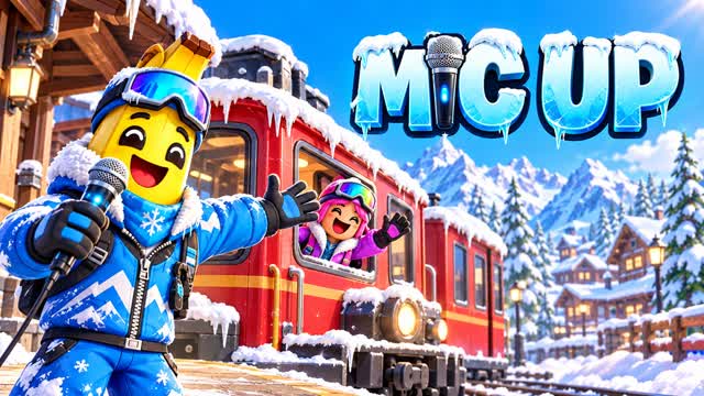 MIC MATES 🎙️ SOCIAL CHAT — Fortnite Creative map