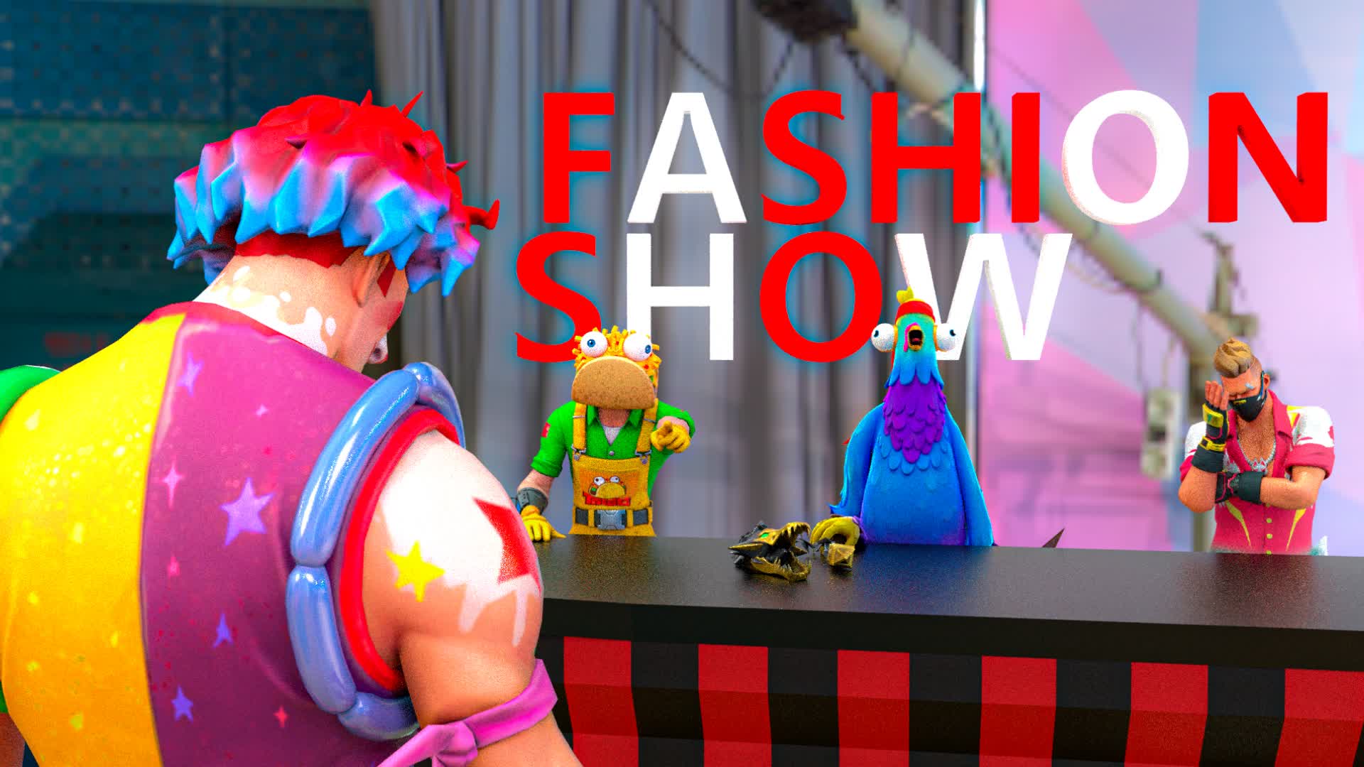 🌟 REX STUDIOS FASHION SHOW 👑 — Fortnite Creative map