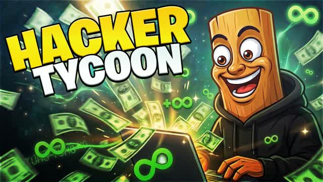 HACKER TYCOON [NEW] — Fortnite Creative map cover art