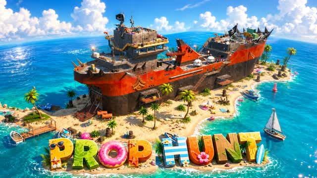 SUMMER PROP HUNT — Fortnite Creative map cover art