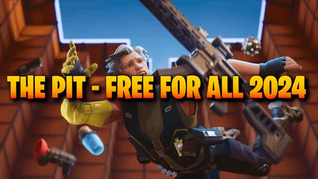 FREE FOR ALL — Fortnite Creative map cover art